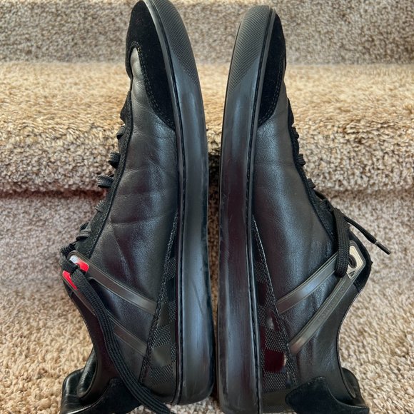 Louis Vuitton Men\'s Black Leather Sneakers main image 10